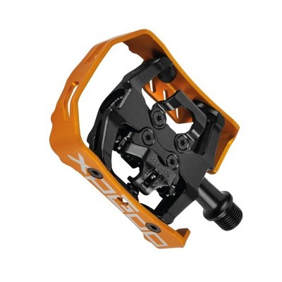 XPEDO XCF-13AC black/orange Pedal Milo, Clipless , 9/16'', schwarz/orange (1 Paar