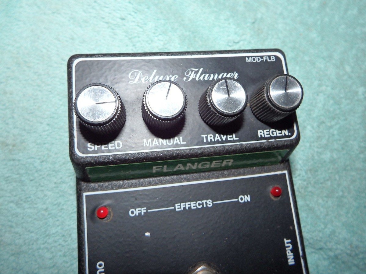 Morley Vintage Deluxe Flanger Effects Pedal works excellent | eBay