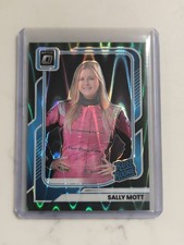 2026 Panini Donruss Nascar Racing Sally Mott FOTL Green Swirl /7 Rated Rookie