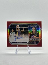 2024 SelectWNBA Courtside Action Signature Red 1/99 Zia Cooke AutoFIRST ON PRINT