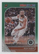 2019-20 Panini NBA Hoops Premium Stock Green Prizm Ricky Rubio #189 n1u