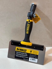 NEW DEWALT 8in Stainless Steel FLEX Blade, Offset Taping Knife, Free Adapter