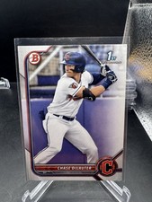 2022 BOWMAN DRAFT 1ST BASE PROSPECT BD49 CHASE DeLAUTER GUARDIANS