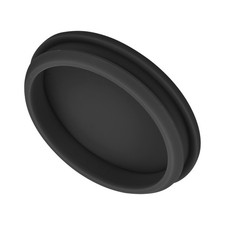 1pcs Silicone Snap in Locking Hole Plugs,60.6mm Narrow Groove 5mm Black