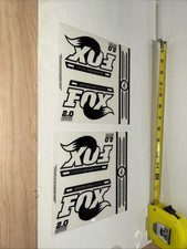 FOX SHOCKS SHOX 2.0 ADVENTURE SERIES GENUINE DECALS STICKERS SET OF 2