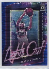 2020 Panini Donruss Optic Lights Out Blue Pulsar Prizm Brandon Ingram #12 1o6w