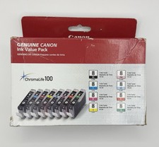 Canon CLI-8 Genuine Ink Value Pack 8-Color Lot for Pro9000 Mark II Printer - New