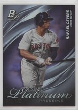 2019 Bowman Platinum Wal-Mart Presence Purple Foil /250 Rafael Devers #PP-14 e6p