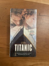 Titanic Two VHS Set and Return to The Titanic VSH Never Opened Factory Sealed
