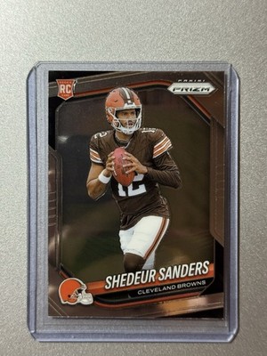 Shedeur Sanders Cleveland Browns Panini Prizm NFL 2025 ROOKIE CARD