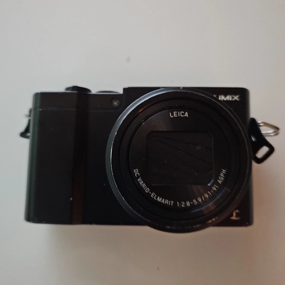 Digitalkamera Panasonic Lumix DMC-TZ101 Schwarz Kamera Abbruch Am Blech LESEN - Bild 2 von 4