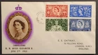 GB Stamp 1953 QEII Coronation first day cover rare Swiss Cottage cancel & cachet