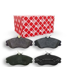 FEBI BILSTEIN Bremsbelagsatz, Scheibenbremse Vorderachse für AUDI