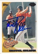 MIKE MICHAEL OHLMAN GCL ORIOLES SIGNED PRO DEBUT BASEBALL CARD TORONTO BLUE JAYS