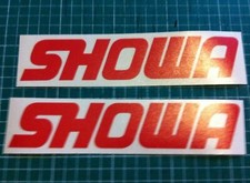 Showa 150mm Fork Stickers  MX KX CR RM YZ  85 125 250 450 MOTOCROSS