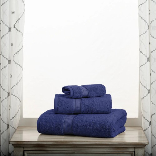 Juego de 3 toallas gruesas de algodón egipcio, toallas de baño suaves y absorbentes para rostro, mano - Imagen 115 de 203