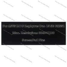 ASUS 2021 ROG Zephyrus Duo 15 SE GX551 3840 x 1100 Touch Screen ScreenPad Plus