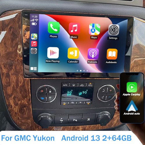 9" Carplay For GMC Yukon Chevy Tahoe Suburban Android 13 Car Stereo Radio GPS FM - Bild 1 von 6