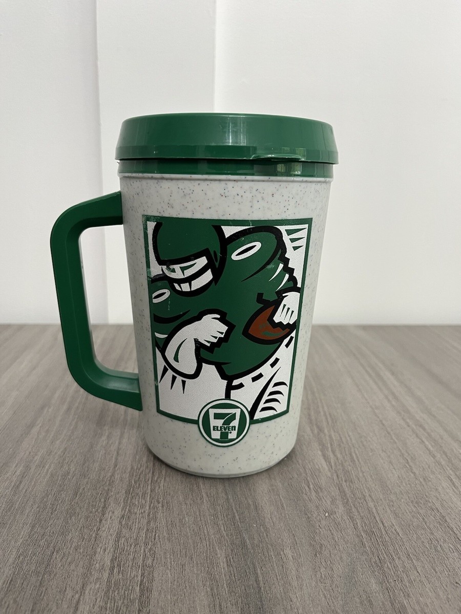 Vintage New York Jets NFL 7-eleven Aladdin Promotional Thermos Plastic Mug  | eBay