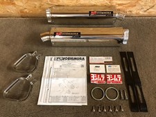 Yoshimura Japan Tri Oval exhausts Auspuffe Dämpfer GSX1300R Hayabusa 1999-2007