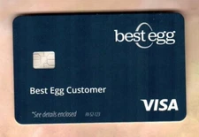BEST EGG Collectible Promotional Advertisement Card