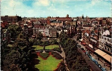 Amsterdam Rembrandtspein Wob Note 1962 Somerset Cancel Postcard