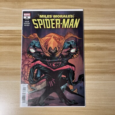 Miles Morales: Spider-Man #8 (Marvel Comics September 2023) Hobgoblin Homage