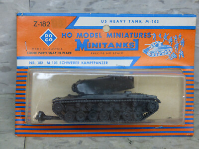 Roco Minitanks (NEW) 1/87 Z-182 Modern US M-103 Heavy Tank Lot # 4808