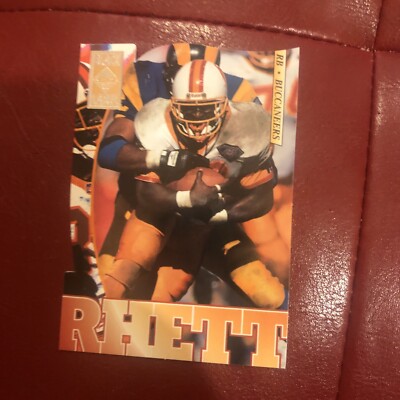 1995 Collectors Edge Errict Rhett Tampa Bay Buccaneers #194 