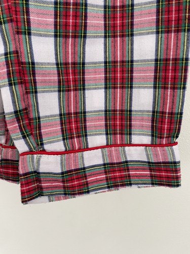 Disney Boys Size 7/8 Authentic Mickey Mouse Plaid Holiday Pajamas Set - Picture 2 of 19