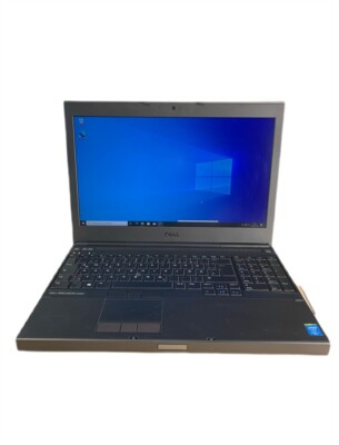Dell Precision M4800 Intel Core i7-4910MQ 16GB RAM 512GB SSD Win10 Workstation