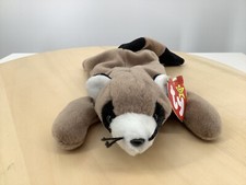 TY Beanie Baby - RINGO the Raccoon 8 inch 