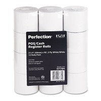 Company Paper Rolls Two Ply Receipt Rolls 2 1/4 X 90 Ft White/white 12/pack on sale Company Paper Rolls Two Ply Receipt Rolls 2 1/4 X 90 Ft White/white 12/pack on sale