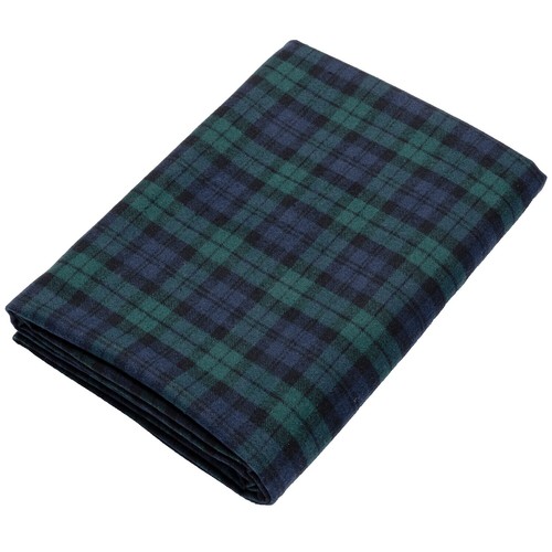 CRS Baumwollstoff Popeline 145cm Breit - Tartan Karo Regenbogen Baumwolle