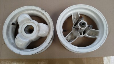 PAAR RAD FELGE WHEELS PEUGEOT TREKKER TKR SQUAB 50 10 ZOLL