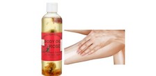 Aceite corporal nutritivo - Hidratante para la piel - Antienvejecimiento para la piel, suavizante para la piel (ROSA) aceite