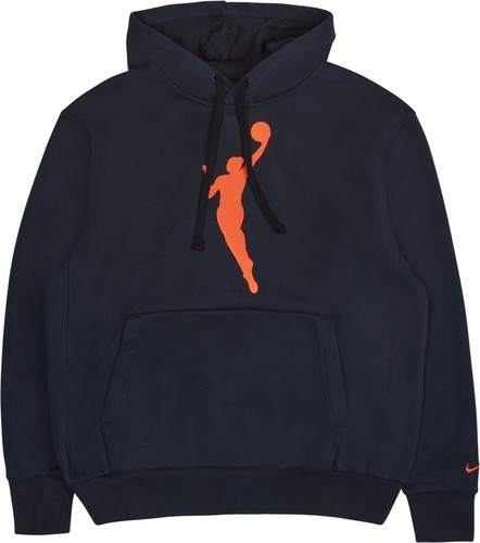 Nike WNBA Mens Large Primary Logo Black Pullover Hoodie Sweatshirt DH5618-010