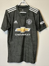 Adidas Manchester United Chevrolet futbol soccer jersey size Small