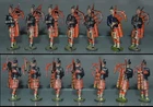 Britains Pre-War Set #69 Pipers of Scots Guards - 1st Version/1896  **BB-7985**
