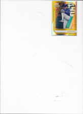 JADEN HILL 2021 PANINI ELITE EXTRA EDITION SSP GOLD PRIME NUMBERS 07/24 ROCKIES