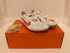 NEW 11.5 Men - Nike Zoom Matumbo 3 Track Spikes White Crimson Jade 835995-100