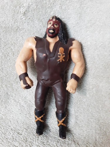1997 WWE WWF Just Toys Mankind Mick Foley bendie W...