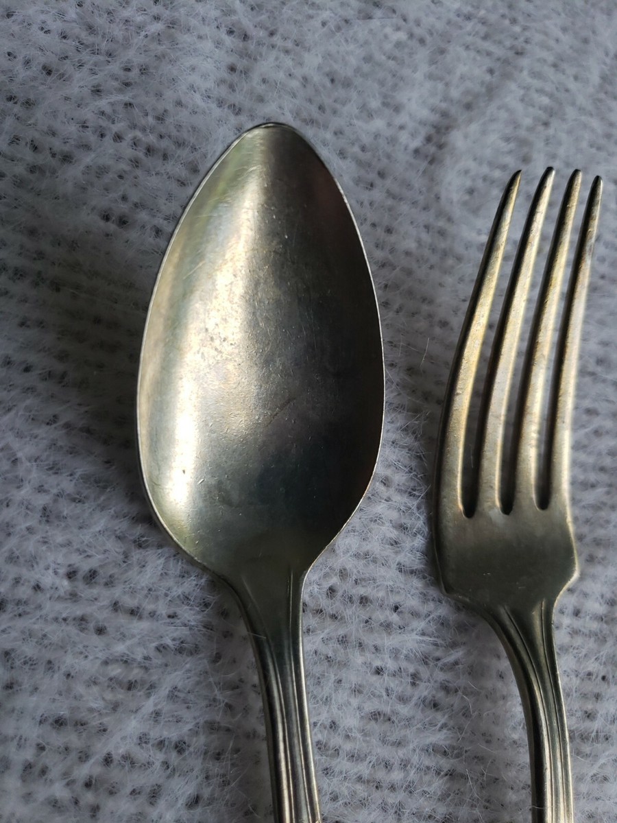 Vintage Nickel Silver Spoon 5.25