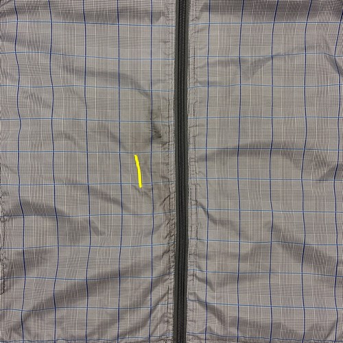 Springfield Original Jacket Mens Large Grey Plaid Windbreaker Hood Inner Pockets - Picture 23 of 24