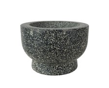 Stone Mortar Spice Grinder Guacamole Maker Heavy Duty 5.75 x 4"