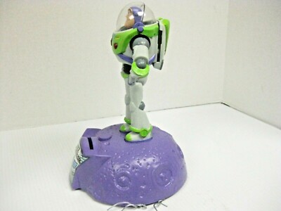 1995 Toy Story Buzz Lightyear Electronic Talking Bank Thinkway