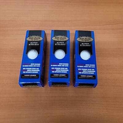 Top Flite XL 3000 Super Straight Golf Balls 9 Ball Pack (Brand New)