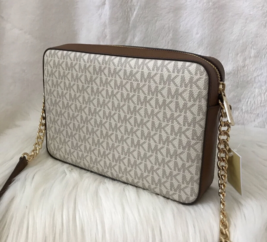 ショルダーバッグ・ポシェット Sonorial Manar bag - Vanilla New Michael Kors Jet Set MK Signature Vanilla EW Crossbody