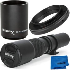 Super 500mm/1000mm f/8 Manual Telephoto Lens ...