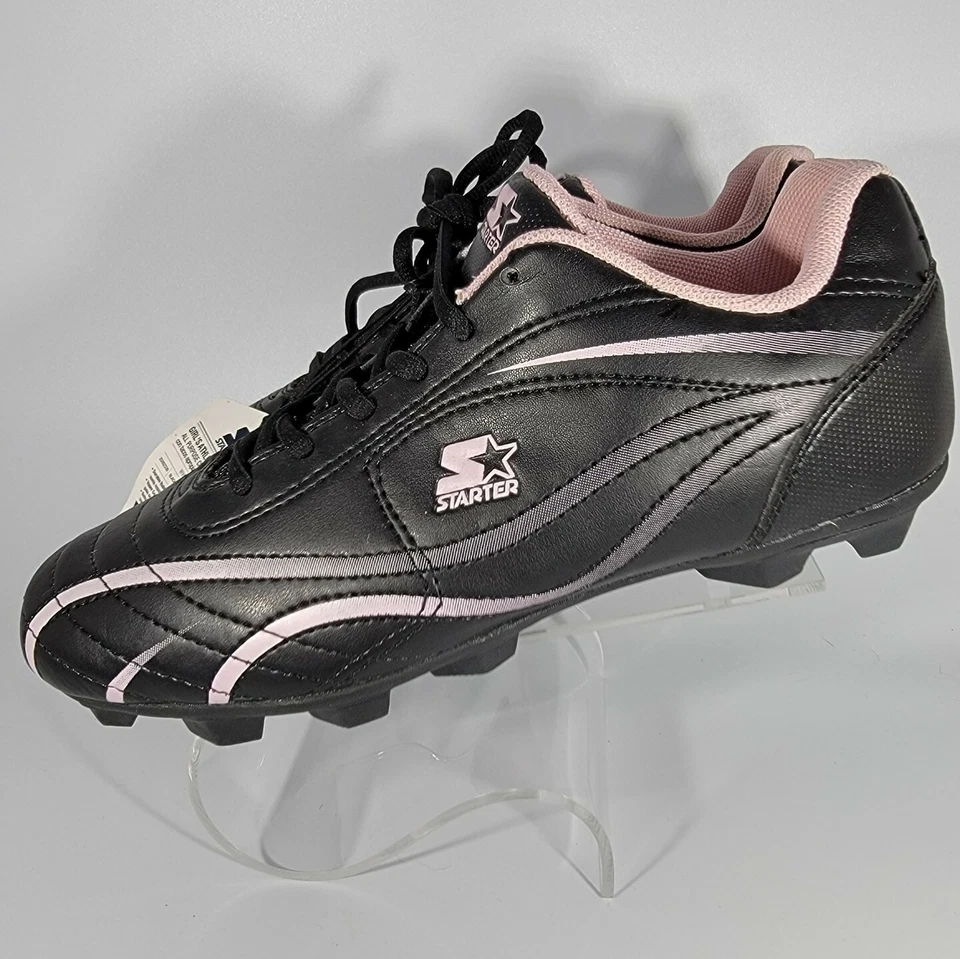 Botines todo uso Starter para mujer talla 6 negros con rosa nuevos con etiquetas de fútbol Foto 3 de 4